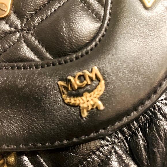 SoldAuthentic MCM small Backpack - Picture 7 of 14